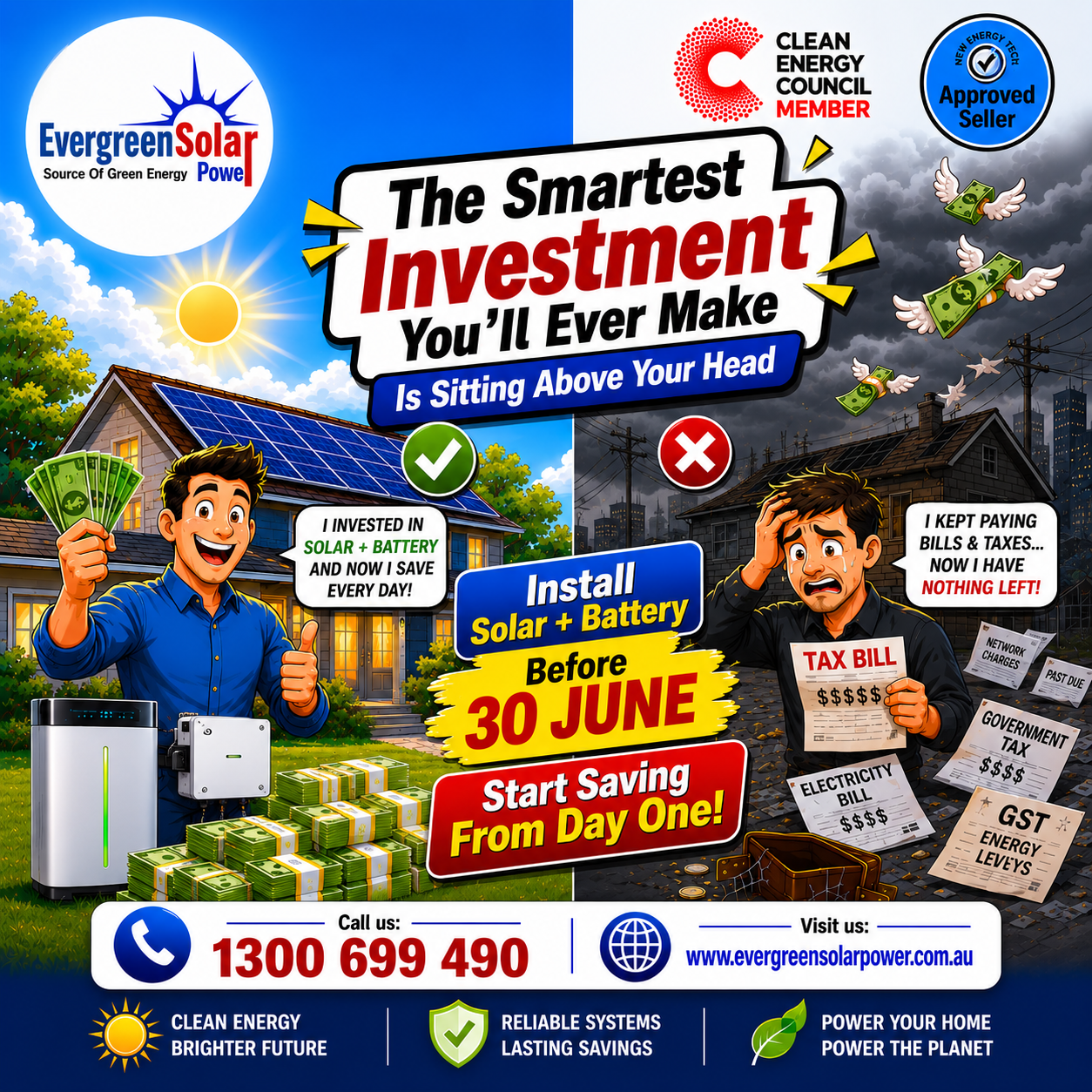 EOFY Solar + Battery Investment